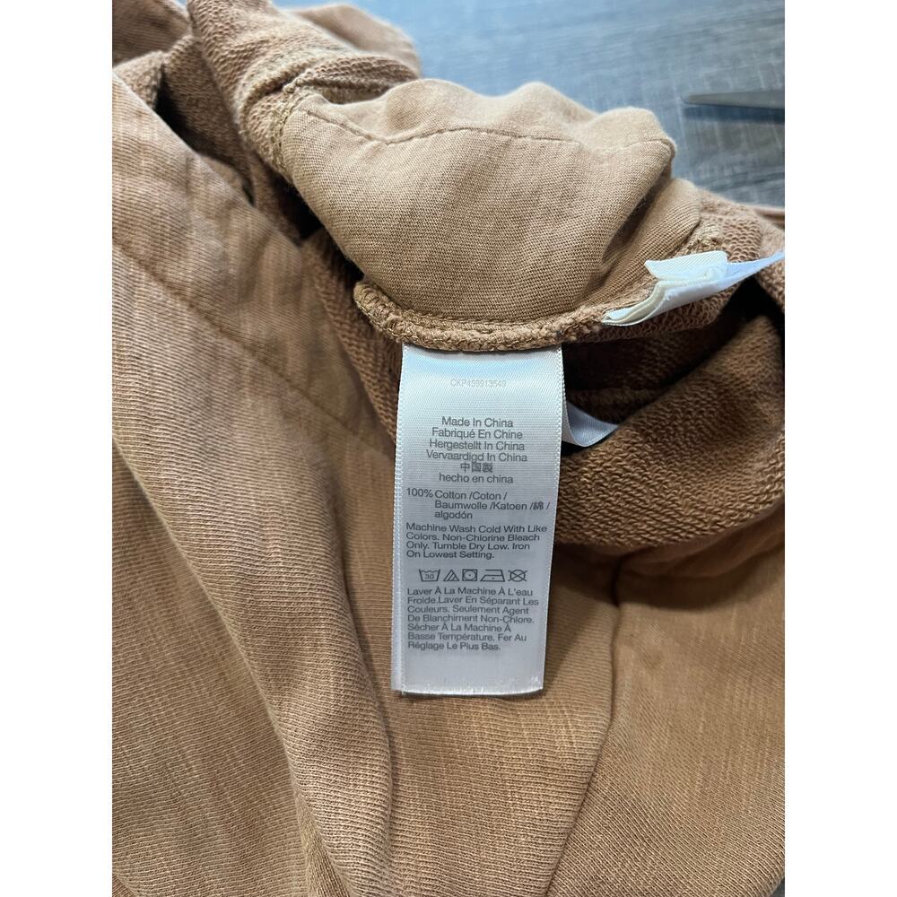 Madewell MWL Women's Short Sleeve Button Up Jumpsuit Coverall, Brown Size XS - Picture 8 of 12